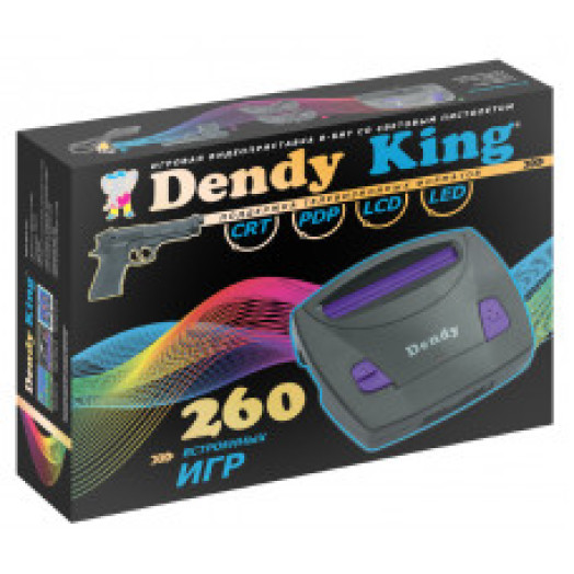 Сборник 260 встроенных игр для Dendy King. Часть 2.