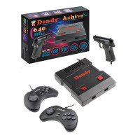 Dendy Achive 640 игр + световой пистолет чёрная