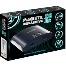 Сборник 250 встроенных игр для приставки Magistr Mega Drive 16Bit 250 игр