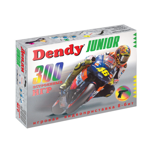 Dendy Junior 300 игр + световой пистолет