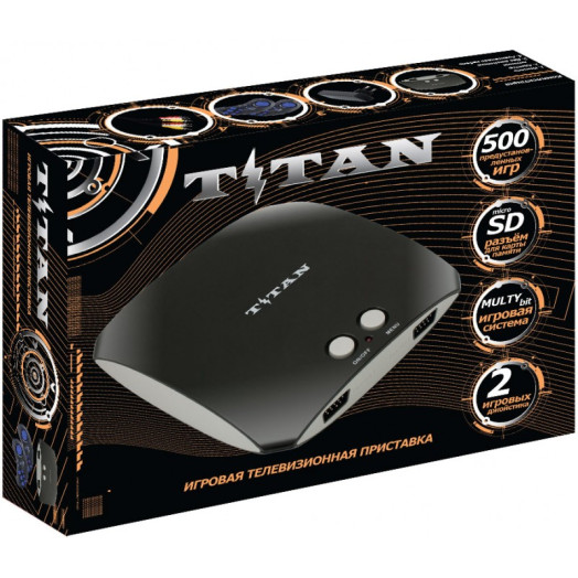 Сборник встроенных игр Dendy для Titan 500 игр