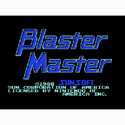 Blaster Master 8-бит Денди