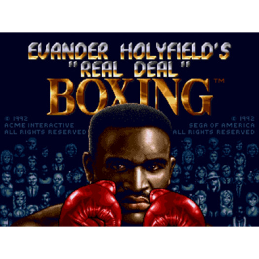 Evander Holyfield`s "Real Deal" Boxing